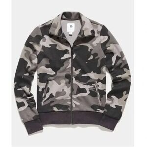 Flint Park Women's Court Jacket Black Camo Size Small Pickleball Tennis Jacket